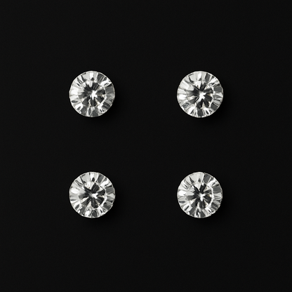 2-pairs Magnetic Earrings